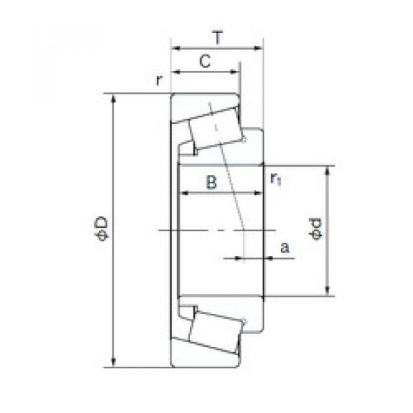 Bearing QT9B-2 NACHI #1 image