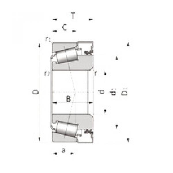 Bearing R25-9D+X41Z-2 NSK #1 image