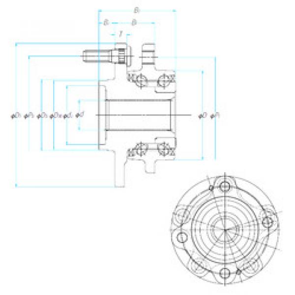 Bearing ZA-/HO/62BWKH27-Y-01 NSK #1 image