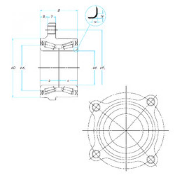 Bearing ZA-54KWH01M-Y-2CA-01 NSK #1 image