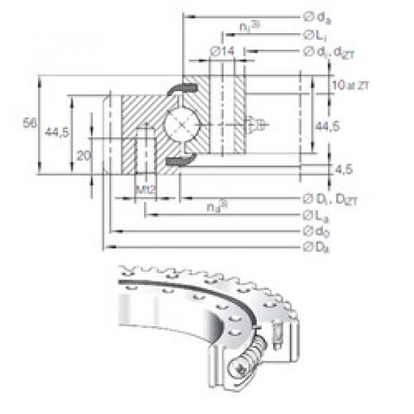 Bearing VSA 20 0644 N INA #1 image