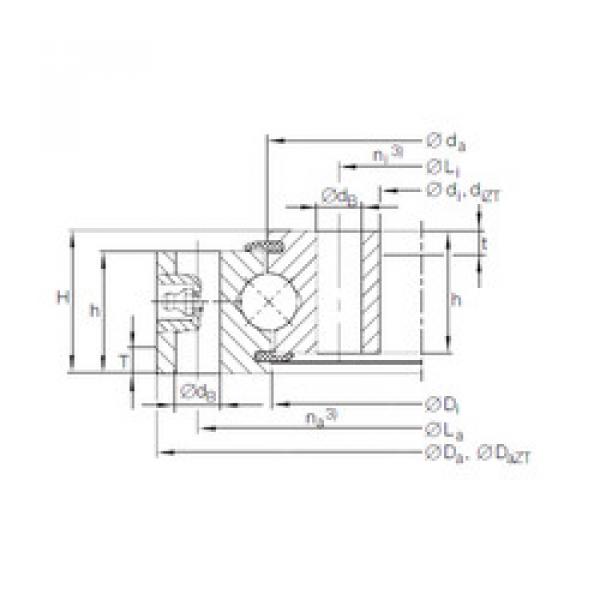 Bearing VU 20 0405 INA #1 image