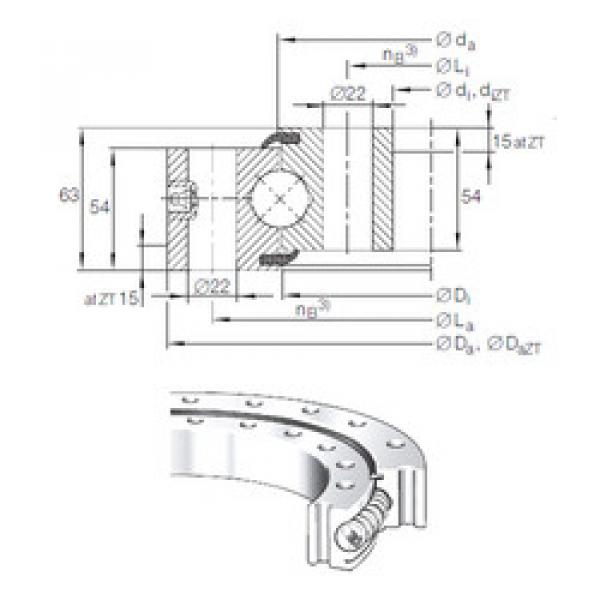 Bearing VSU 25 0855 INA #1 image