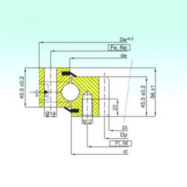 Bearing ZB1.20.0414.200-1SPTN ISB #1 image