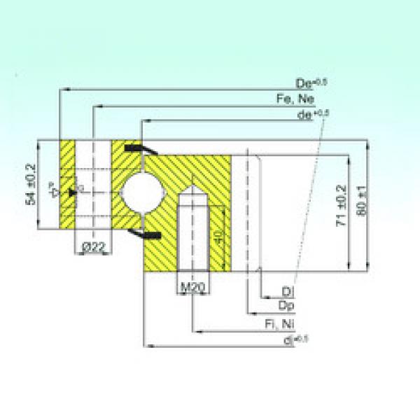 Bearing ZB1.25.0955.200-1SPTN ISB #1 image