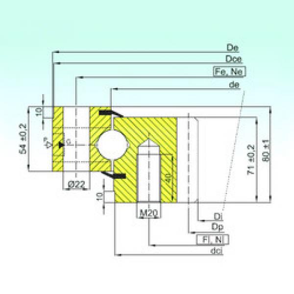 Bearing ZB1.25.0555.201-2SPTN ISB #1 image