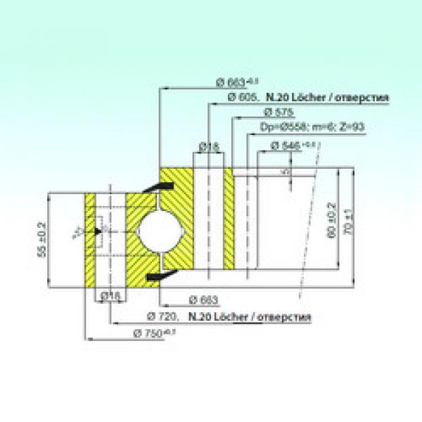 Bearing ZB1.25.0663.201-1SPPN ISB #1 image