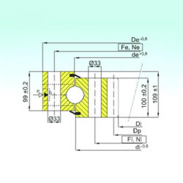 Bearing ZB1.50.2800.400-1SPPN ISB #1 image