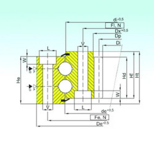 Bearing ZB2.22.1088.201-1SPPN ISB #1 image