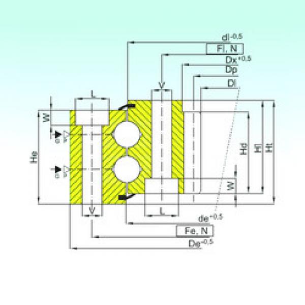 Bearing ZB2.28.1222.401-1SPPN ISB #1 image