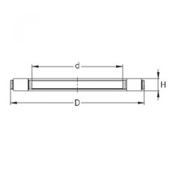 Bearing K 81210-TVPB NKE #1 image