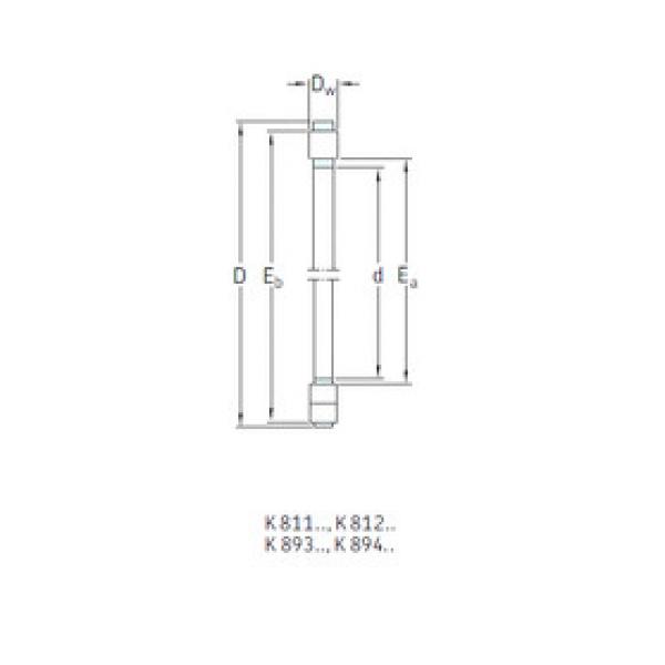 Bearing K81126TN SKF #1 image