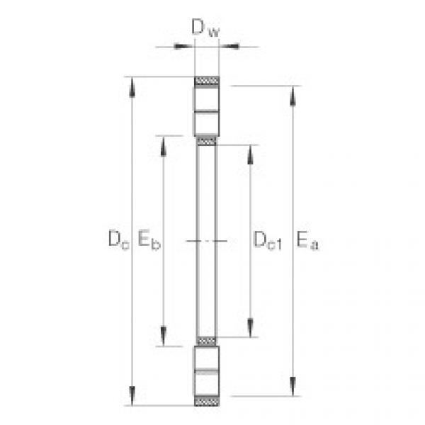 Bearing K89320-M INA #1 image