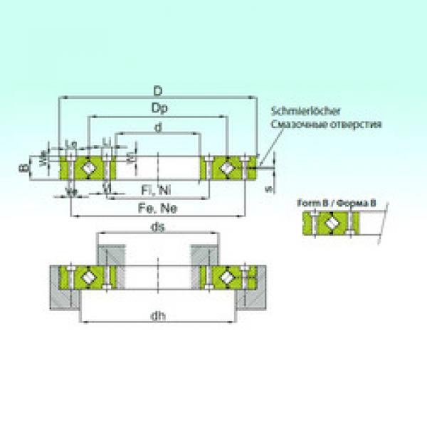 Bearing RU 445G ISB #1 image