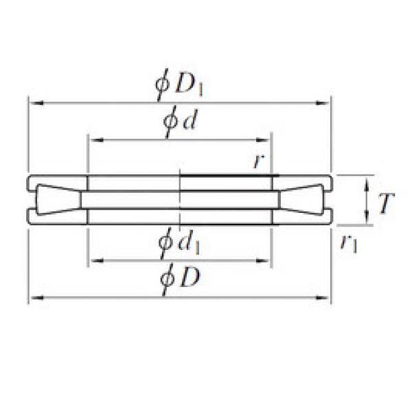 Bearing T611V KOYO #1 image