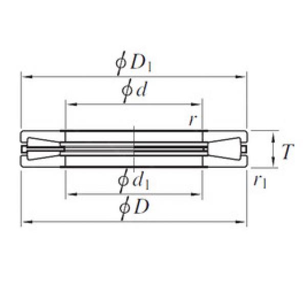 Bearing T611 KOYO #1 image