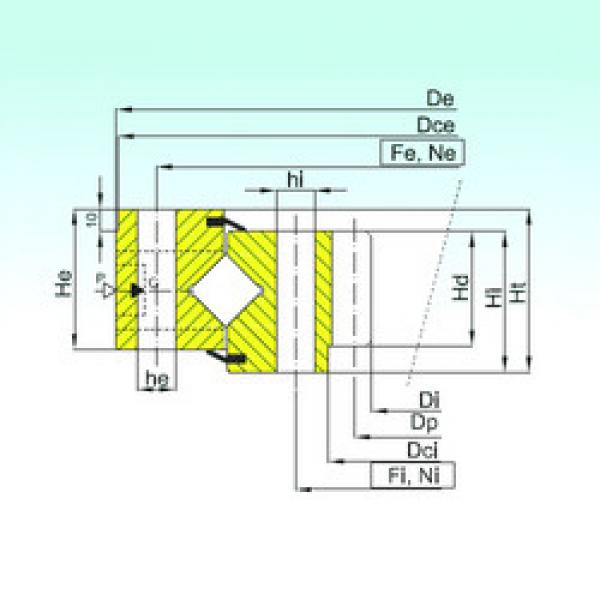 Bearing ZR1.16.0380.400-1SPPN ISB #1 image