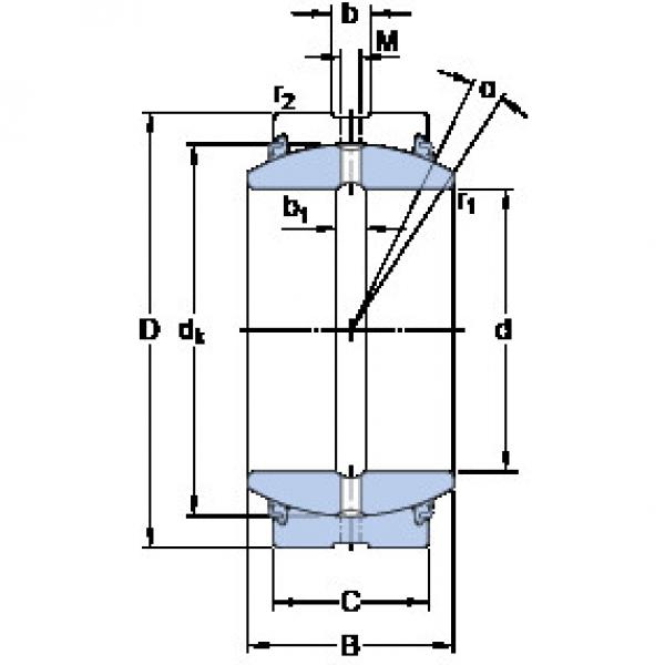 Bearing GEZ 112 ESX-2LS SKF #1 image