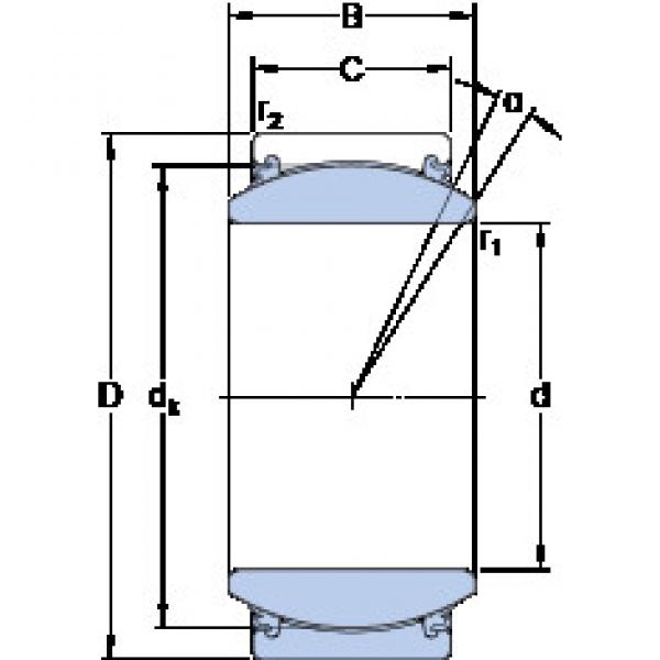 Bearing GEZ 200 TXE-2LS SKF #1 image