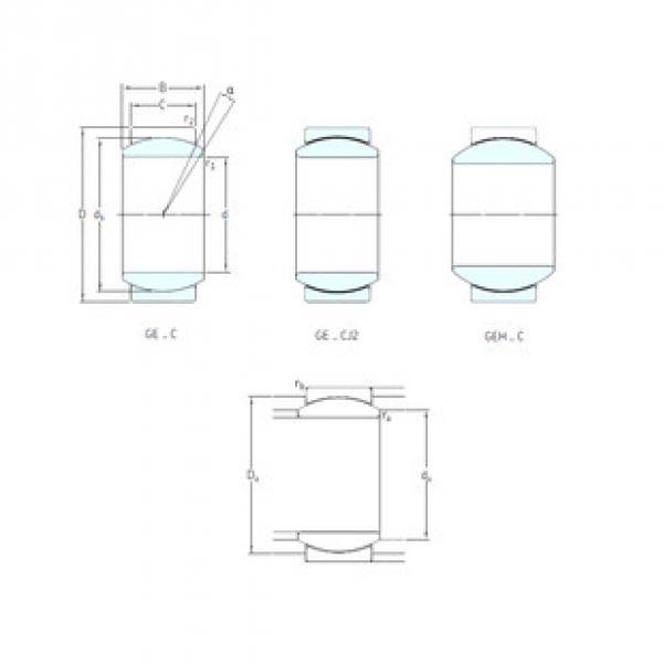 Bearing GEH45TXE-2LS SKF #1 image