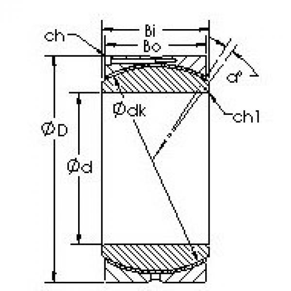 Bearing GEH480HC AST #1 image