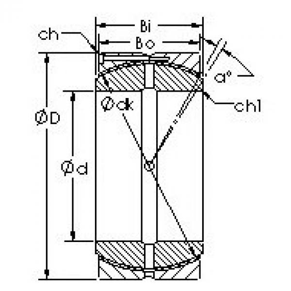 Bearing GEH400HCS AST #1 image