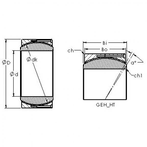 Bearing GEH530HT AST #1 image