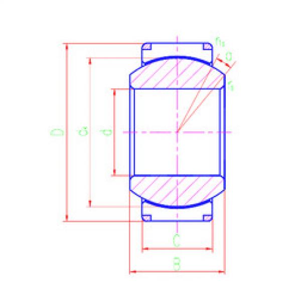 Bearing GEH420XT-2RS LS #1 image