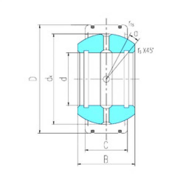 Bearing GEK25XS-2RS LS #1 image