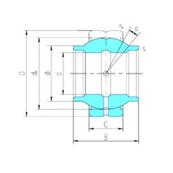 Bearing GEWZ114ES-2RS LS #1 image