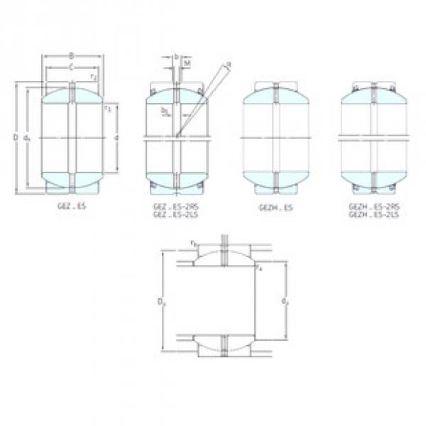 Bearing GEZH212ES-2LS SKF #1 image