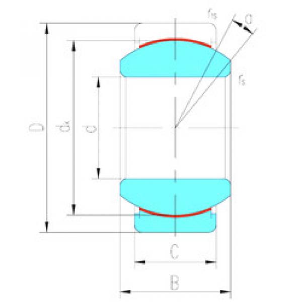 Bearing GEZ95ET-2RS LS #1 image