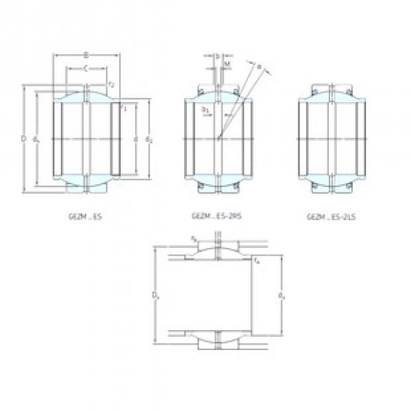 Bearing GEZM100ES-2RS SKF #1 image