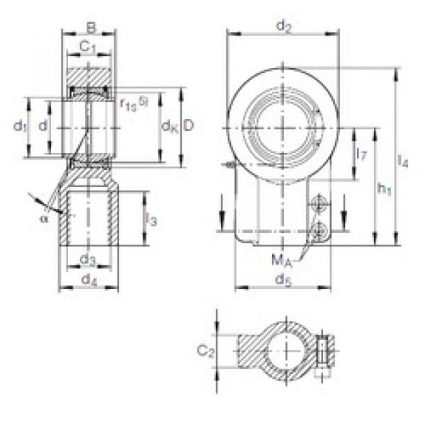 Bearing GIHN-K 80 LO INA #1 image