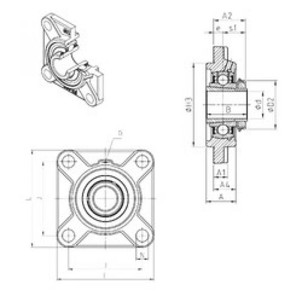 Bearing UKFS308H SNR #1 image