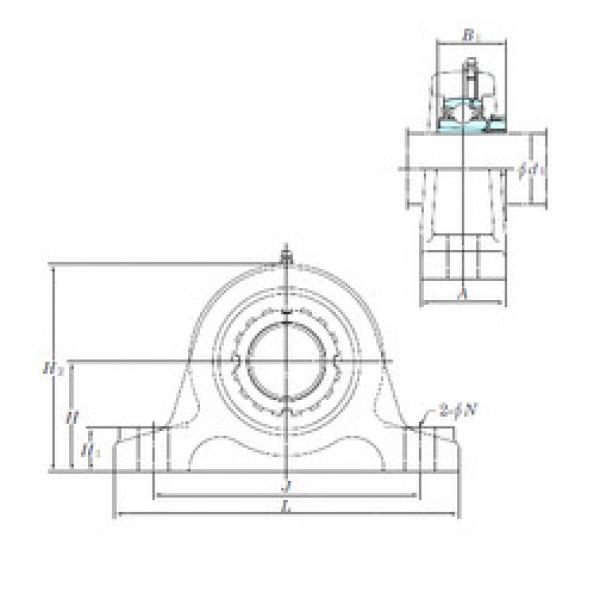 Bearing UKIP211 KOYO #1 image