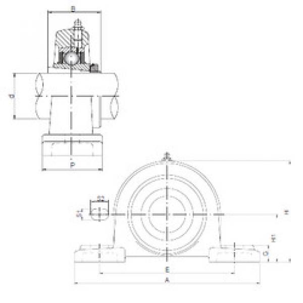 Bearing UKP205 ISO #1 image