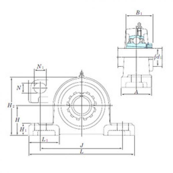 Bearing UKP205SC KOYO #1 image