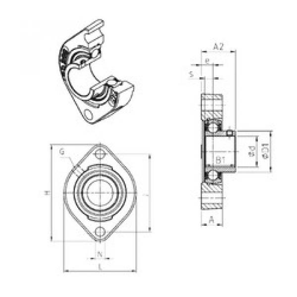 Bearing USFD205 SNR #1 image