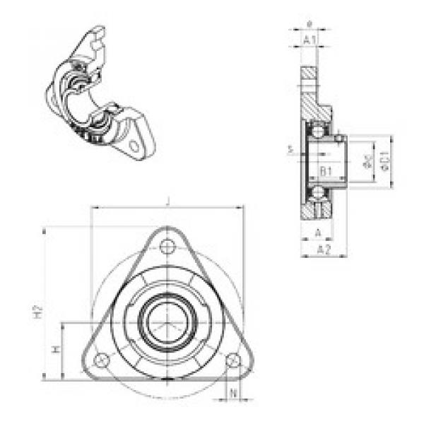 Bearing USFTE202 SNR #1 image