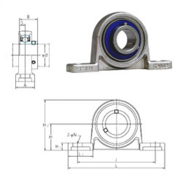 Bearing USP001S6 FYH #1 image