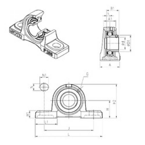 Bearing USP201 SNR #1 image