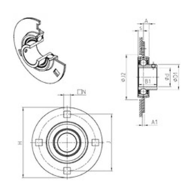 Bearing USPF211 SNR #1 image