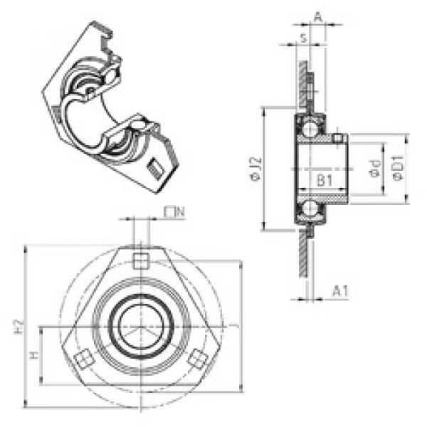 Bearing USPFT207 SNR #1 image