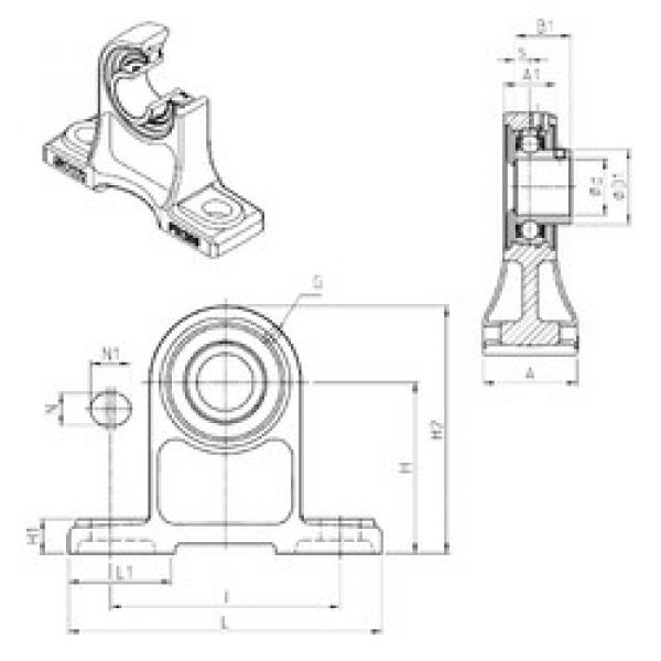 Bearing USPH201 SNR #1 image