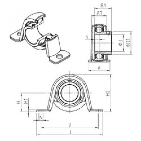 Bearing USPP203 SNR #1 image