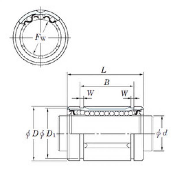 Bearing SDE12MG KOYO #1 image