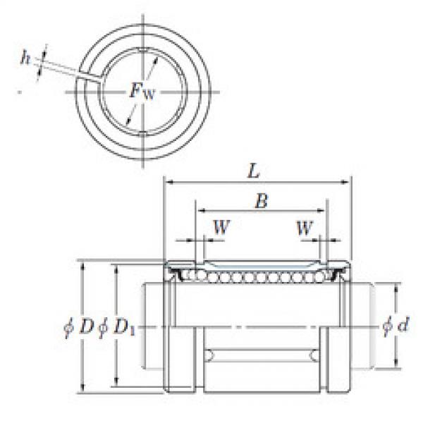 Bearing SDE12AJ KOYO #1 image