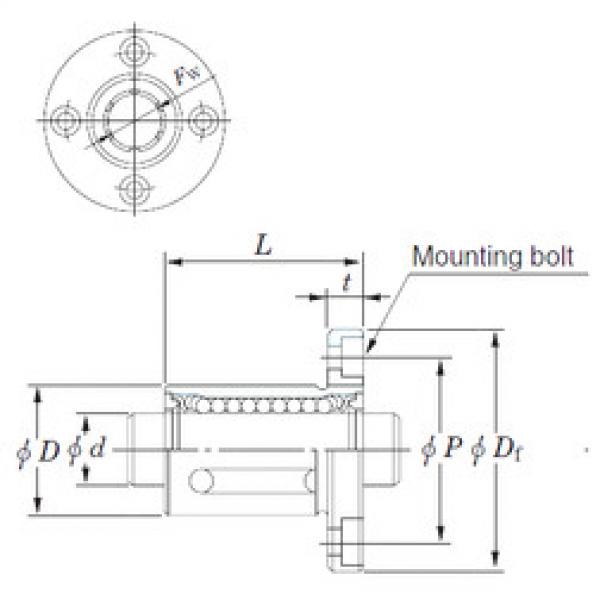 Bearing SDMF25MG KOYO #1 image