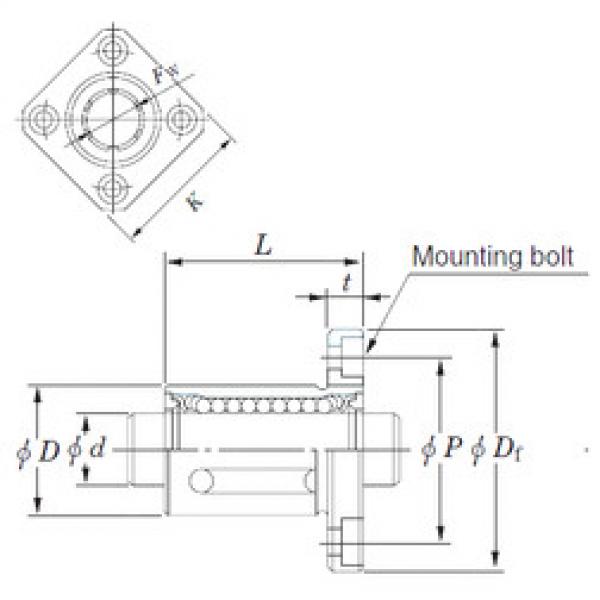 Bearing SDMK10 KOYO #1 image